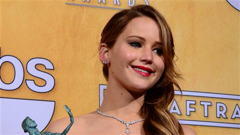 Jennifer Lawrence aux Screen Actors Guild à Los Angeles. Jennifer Lawrence aux Screen Actors Guild à Los Angeles.