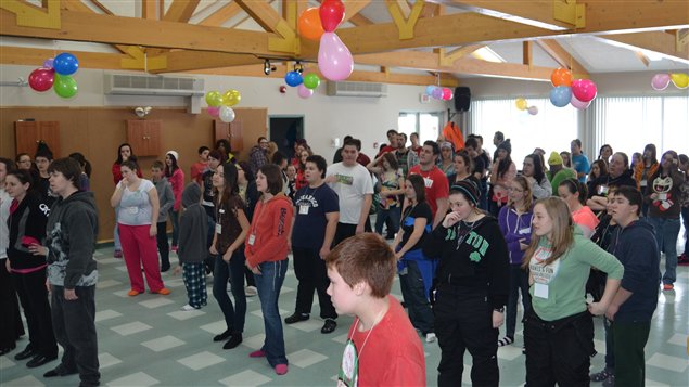 Séance d'activité physique au Forum jeunesse 12-17 ans à Dubuisson. Séance d'activité physique au Forum jeunesse 12-17 ans à Dubuisson.
