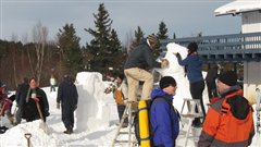 La Grande bordée à Sainte-Anne-des-Monts. La Grande bordée à Sainte-Anne-des-Monts.