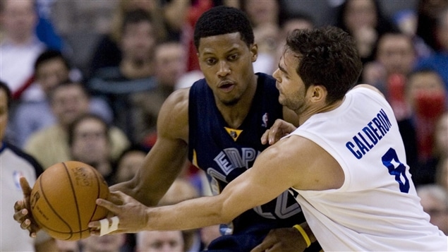 Rudy Gay et Jose Calderon Rudy Gay et Jose Calderon