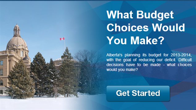 Page d'accueil du site web budgetchoice.ca Page d'accueil du site web budgetchoice.ca