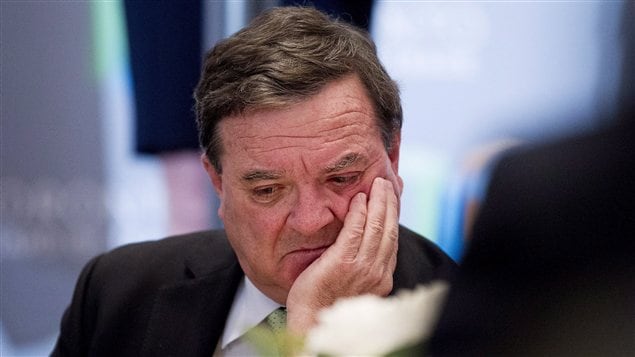 Jim Flaherty à Toronto en novembre Jim Flaherty à Toronto en novembre