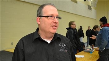 Le président de la section locale 589 des TCA, Richard Paquin, qui représente les employés de la minière Xstrata à Sudbury. Le président de la section locale 589 des TCA, Richard Paquin, qui représente les employés de la minière Xstrata à Sudbury.