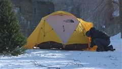 La population est invitée à faire du camping d'hiver sur les plaines d'Abraham. La population est invitée à faire du camping d'hiver sur les plaines d'Abraham.