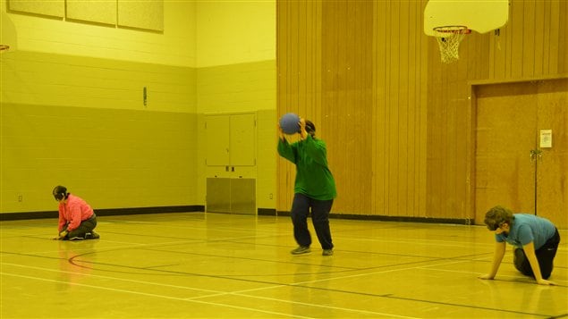 Le goalball est présenté en démonstration lors de la 30e finale régionale des Jeux du Québec à Rouyn-Noranda. Le goalball est présenté en démonstration lors de la 30e finale régionale des Jeux du Québec à Rouyn-Noranda.
