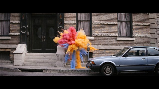 Une image de la publicité Blackberry au Super Bowl Une image de la publicité Blackberry au Super Bowl