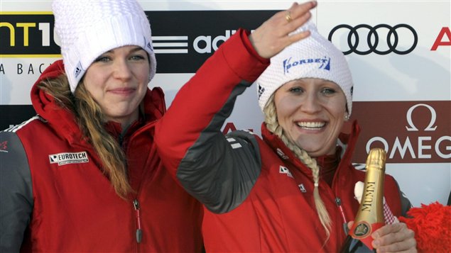 Chelsea Valois et Kaillie Humphries Chelsea Valois et Kaillie Humphries