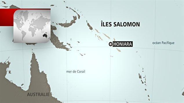 Les îles Salomon et leur capitale, Honiara Les îles Salomon et leur capitale, Honiara