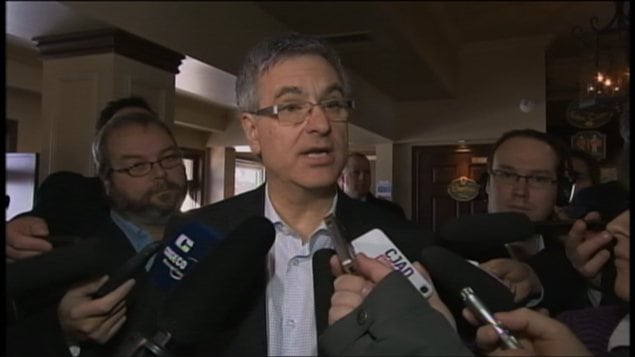 Le chef intérimaire du PLQ, Jean-Marc Fournier Le chef intérimaire du PLQ, Jean-Marc Fournier