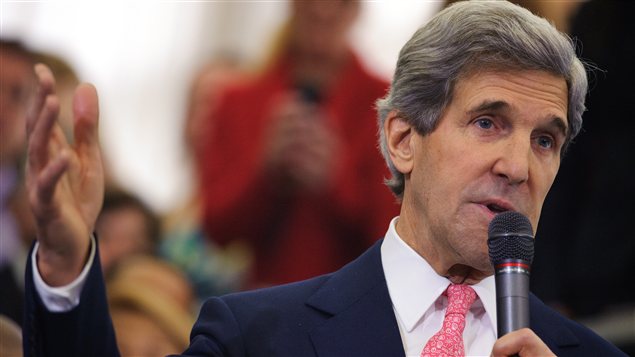 Le nouveau secrétaire d'État des États-Unis, John Kerry, à Washington le 4 février 2013. Le nouveau secrétaire d'État des États-Unis, John Kerry, à Washington le 4 février 2013.
