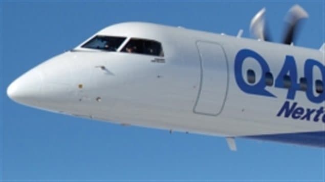 Un avion CRJ de Bombardier Un avion CRJ de Bombardier