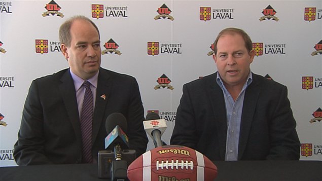 Jacques Tanguay croit que l'organisation de la Coupe Vanier est une source de motivation pour les joueurs. Jacques Tanguay croit que l'organisation de la Coupe Vanier est une source de motivation pour les joueurs.