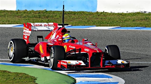 Felipe Massa à Jerez Felipe Massa à Jerez
