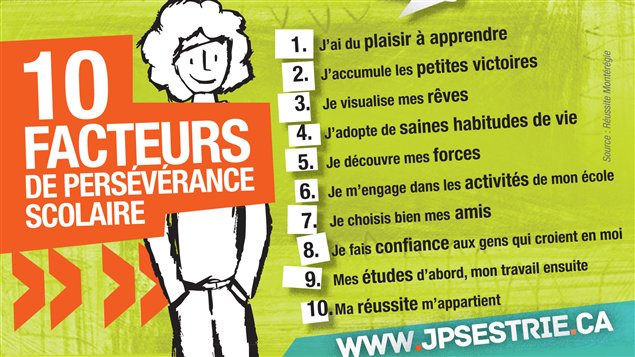 Les 10 facteurs de persévérance scolaire Les 10 facteurs de persévérance scolaire
