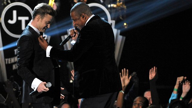 Justin Timberlake et Jay-Z Justin Timberlake et Jay-Z