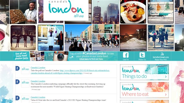 Un nouveau site web pour London Un nouveau site web pour London