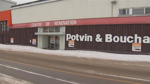 Le centre de rénovation Potvin et Bouchard, de la rue Saint-Jean Le centre de rénovation Potvin et Bouchard, de la rue Saint-Jean
