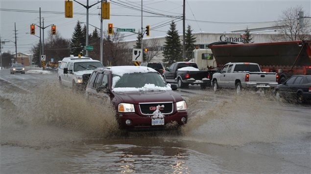 Circulation difficile à Sudbury lundi Circulation difficile à Sudbury lundi