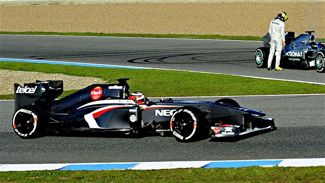 Nico Hülkenberg à Jerez Nico Hülkenberg à Jerez
