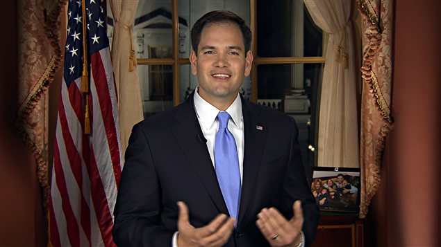 Le sénateur républicain Marco Rubio Le sénateur républicain Marco Rubio
