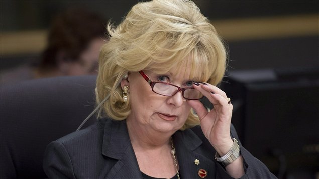 La sénatrice Pamela Wallin, présidente du comité sénatorial de la Sécurité nationale et de la défense. La sénatrice Pamela Wallin, présidente du comité sénatorial de la Sécurité nationale et de la défense.
