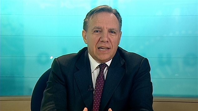 Le chef de la CAQ, François Legault Le chef de la CAQ, François Legault