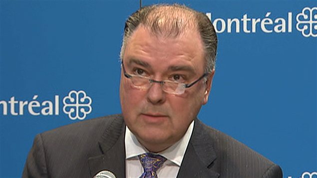 Le directeur général de la Ville de Montréal, Guy Hébert Le directeur général de la Ville de Montréal, Guy Hébert