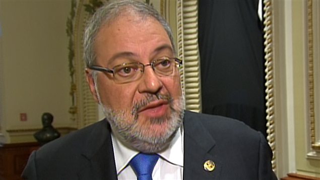 Le député du Parti libéral du Québec Pierre Arcand Le député du Parti libéral du Québec Pierre Arcand