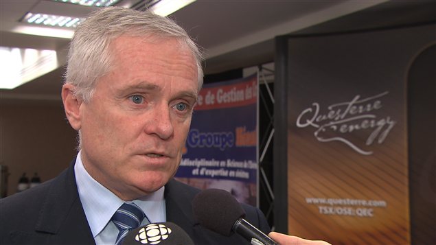 Michael Binnion, PDG de Questerre et nouveau président de l'Association pétrolière et gazière du Québec Michael Binnion, PDG de Questerre et nouveau président de l'Association pétrolière et gazière du Québec