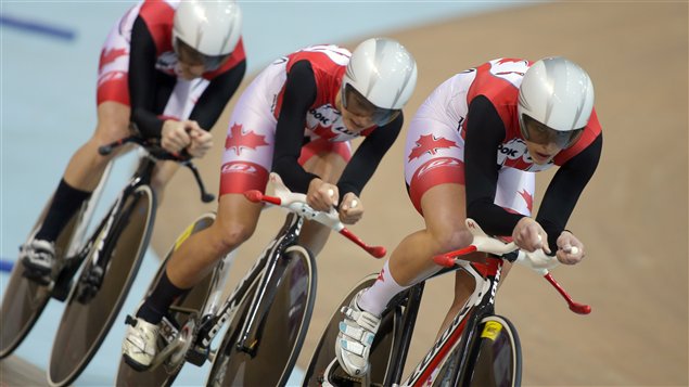 Gillian Carleton, Jasmin Glaesser et Laura Brown Gillian Carleton, Jasmin Glaesser et Laura Brown