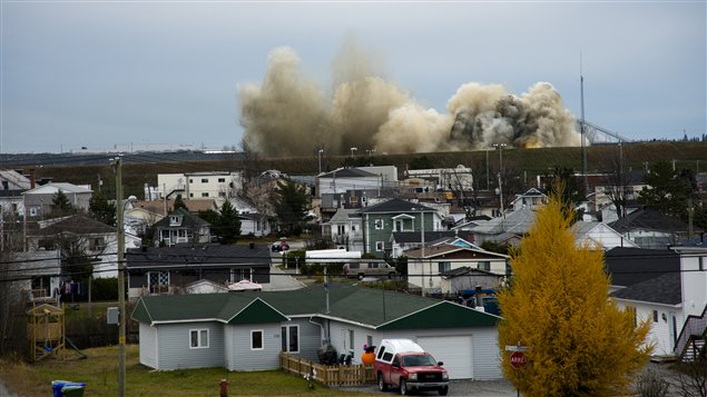 Osisko a procédé à un sautage exceptionnel à sa mine de Malartic le 27 octobre dernier. Osisko a procédé à un sautage exceptionnel à sa mine de Malartic le 27 octobre dernier.