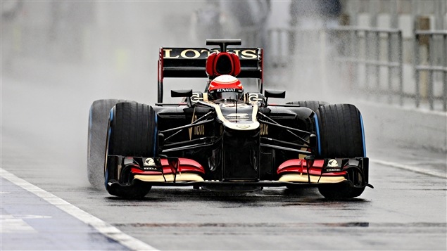 Romain Grosjean à Barcelone Romain Grosjean à Barcelone