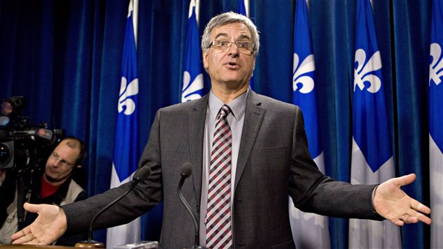 Le chef intérimaire du PLQ, Jean-Marc Fournier Le chef intérimaire du PLQ, Jean-Marc Fournier
