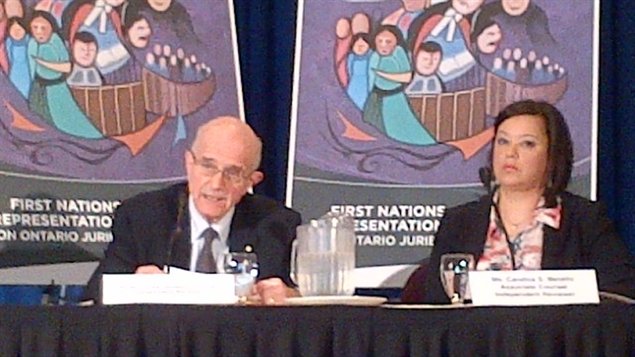 L'ancien juge Frank Iacobucci L'ancien juge Frank Iacobucci