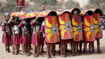 Reconstitution de la formation testudo Reconstitution de la formation testudo