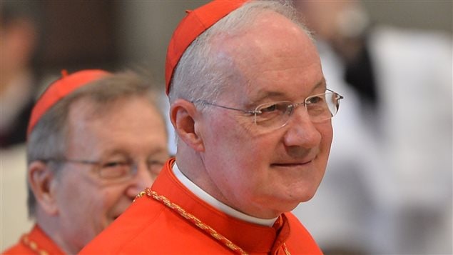 Marc Ouellet au Vatican, le 12 mars, avant le début du conclave. Marc Ouellet au Vatican, le 12 mars, avant le début du conclave.