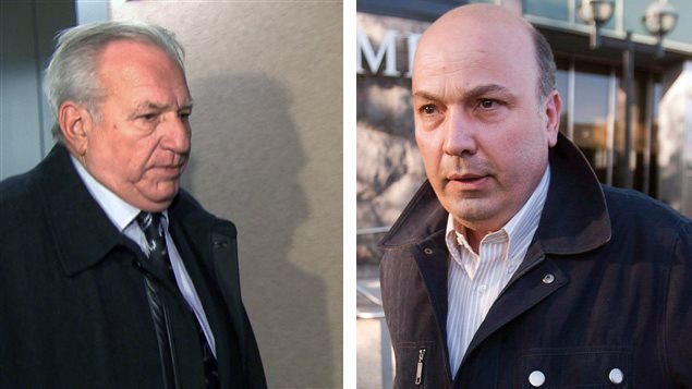 Bernard Trépanier et Frank Zampino Bernard Trépanier et Frank Zampino