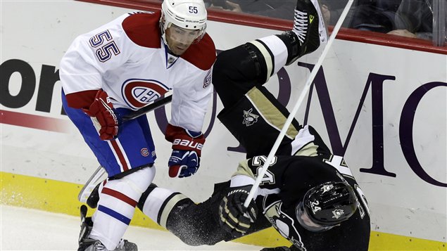 Francis Bouillon et Matt Cooke. Francis Bouillon et Matt Cooke.