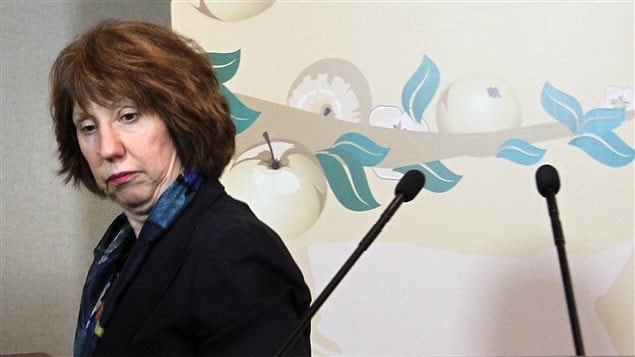 Catherine Ashton, responsable des Affaires étrangères de l'Union européenne Catherine Ashton, responsable des Affaires étrangères de l'Union européenne