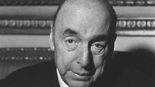Pablo Neruda, le 21 octobre 1971, alors ambassadeur du Chili en France Pablo Neruda, le 21 octobre 1971, alors ambassadeur du Chili en France