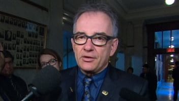 Le ministre de la Santé Réjean Hébert Le ministre de la Santé Réjean Hébert