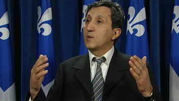 Le coporte-parole de QS Amir Khadir Le coporte-parole de QS Amir Khadir