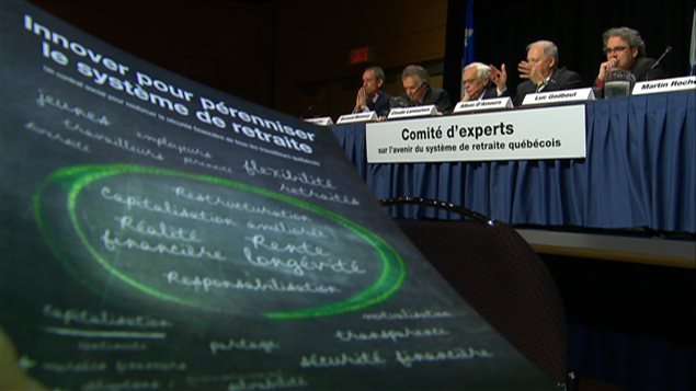 Rapport D'Amours sur le système de retraite québécois Rapport D'Amours sur le système de retraite québécois