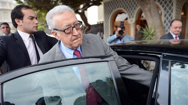 Lakhdar Brahimi au Caire, le 18 mars dernier Lakhdar Brahimi au Caire, le 18 mars dernier