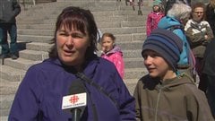 Caroline Lebel, parent d'un élève qui fréquente l'École de cirque de Québec Caroline Lebel, parent d'un élève qui fréquente l'École de cirque de Québec