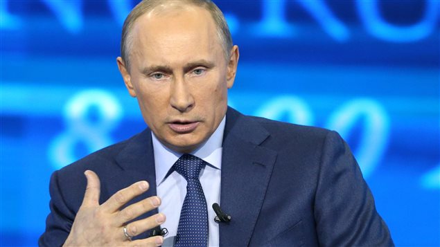 Le président russe Vladimir Poutine Le président russe Vladimir Poutine