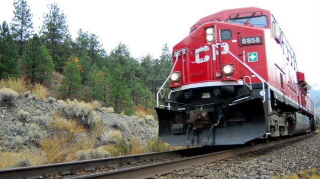 Une locomotive du Canadien Pacifique Une locomotive du Canadien Pacifique