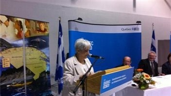 La mairesse de Ste-Anne-des-Monts, Micheline Pelletier. La mairesse de Ste-Anne-des-Monts, Micheline Pelletier.