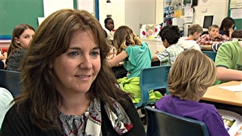 L'enseignante Nathalie Casault. L'enseignante Nathalie Casault.