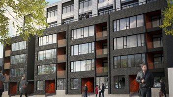 Le bois permet de monter la structure plus rapidement qu'en utilisant le béton Le bois permet de monter la structure plus rapidement qu'en utilisant le béton